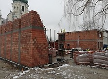 Budowa sali gimnastycznej w Chmielowie