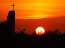 Fot. Kosior Arkadiusz - Kościół w Jadachach o wschodzie